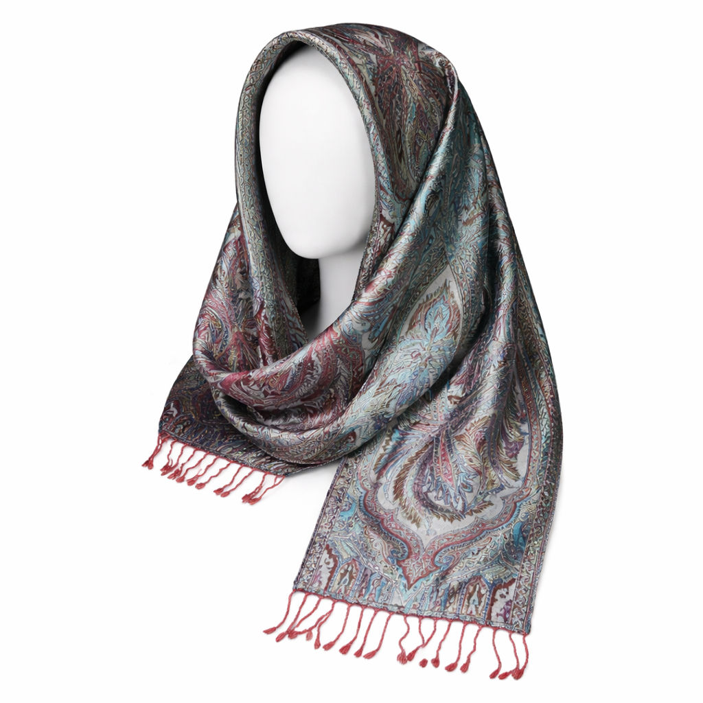 Pink/Cream Neckscarf